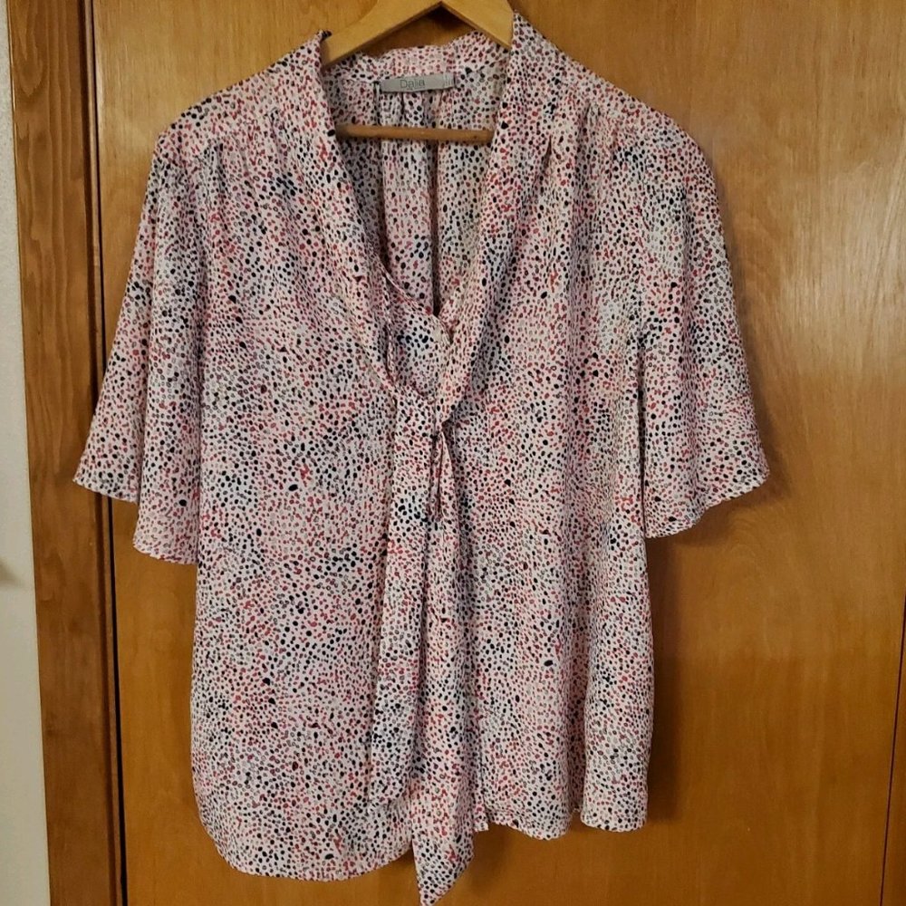 Dalia Polka Dot Blouse